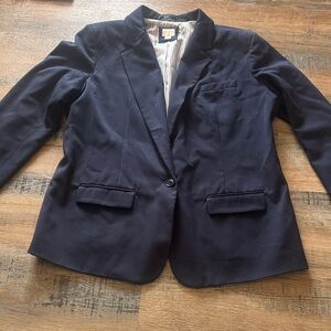 a new day Navy Single-Button Women's Blazer